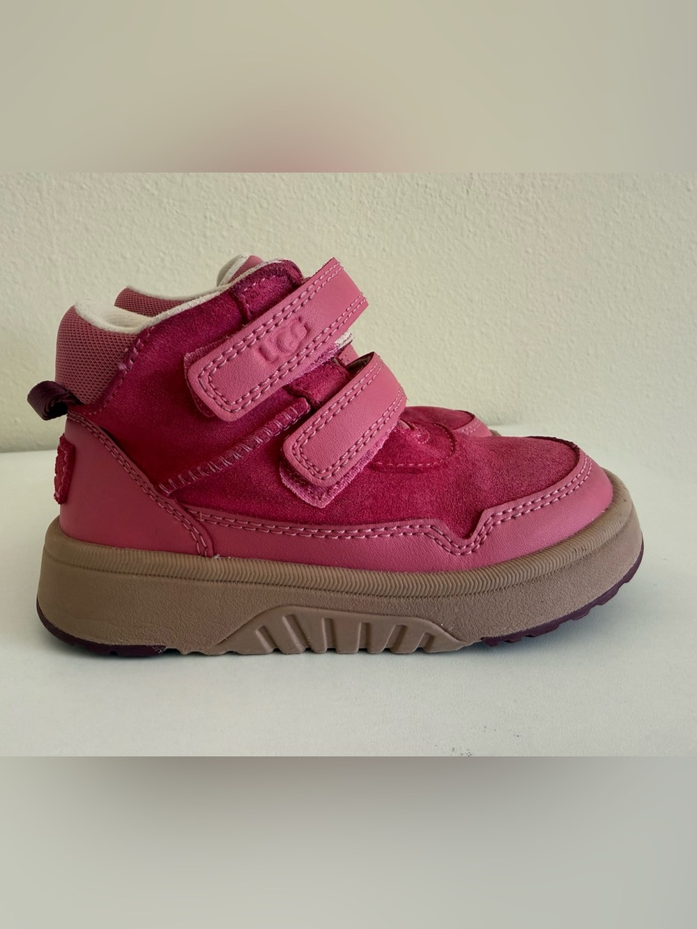 Kids Pink High-Top Sneakers UGG